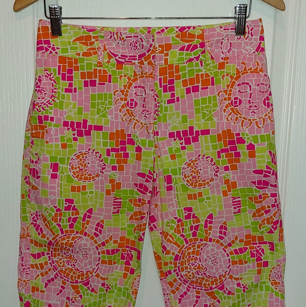 Lilly Pulitzer Capri Pants, Size 4. - Picture 2 of 9